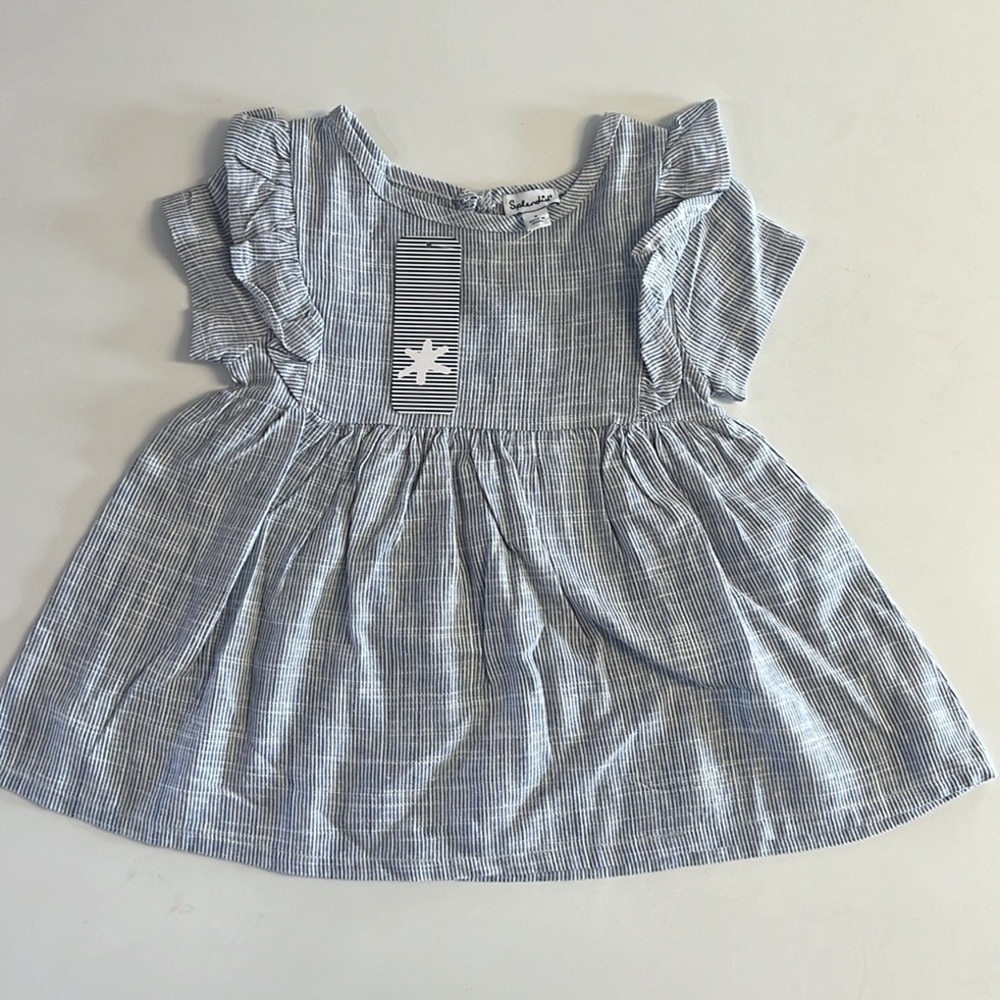*NWT Splendid Girls Railroad Stripes Dress Size 5